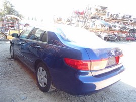 2005 Honda Accord LX Navy Blue Sedan 2.4L Vtec AT #A22551
